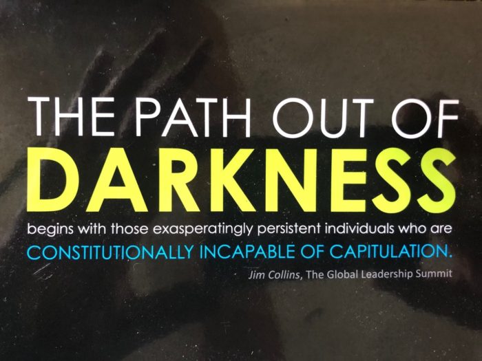 The Path Out of Darkness